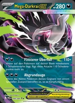 Mega-Darkrai-ex card in German