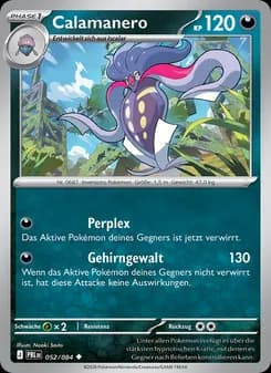 Calamanero card in German