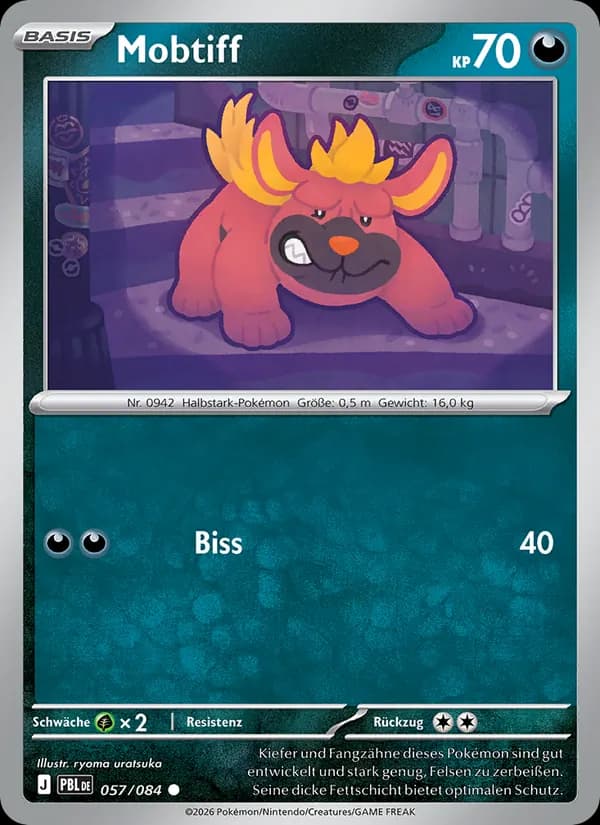 Mobtiff card in German