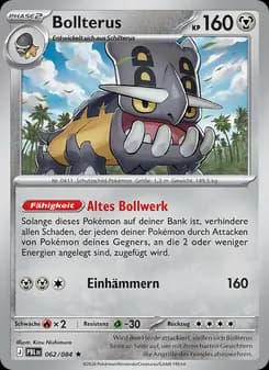 Bollterus card in German