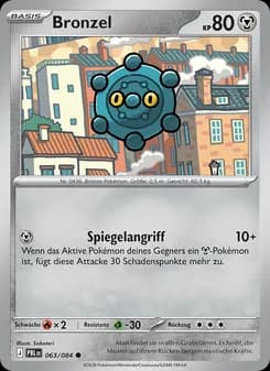 Bronzel card in German