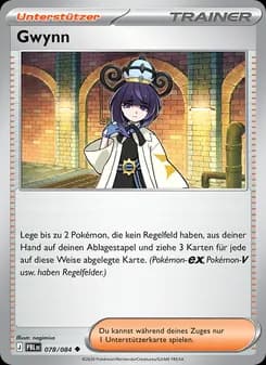Gwynn card in German