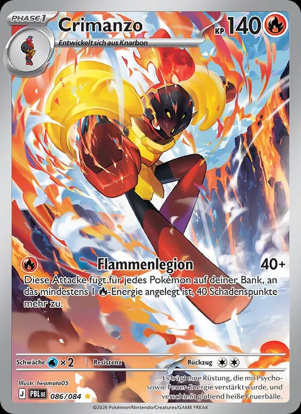Crimanzo card in German
