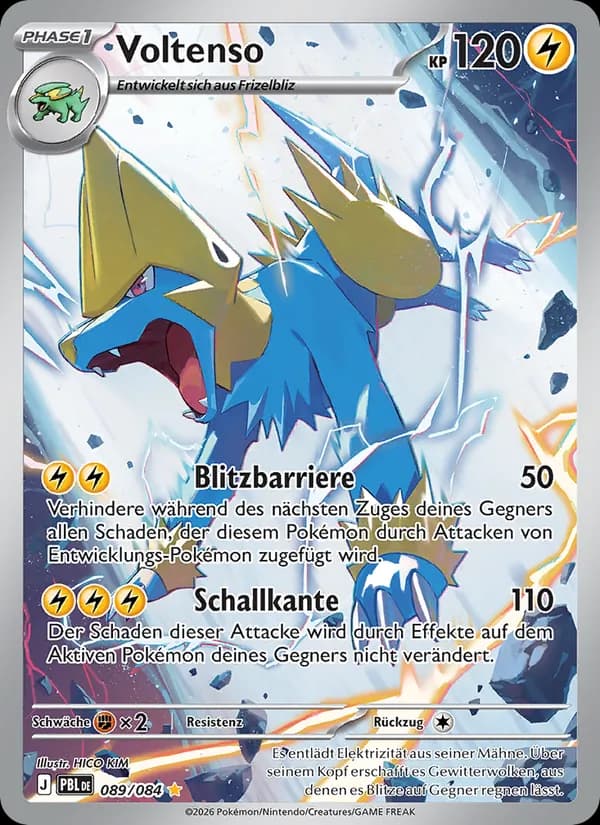 Voltenso card in German