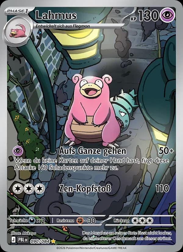 Lahmus card in German