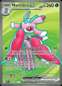 Mantidea-ex card in German