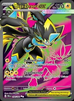 Mega-Zeraora-ex card in German