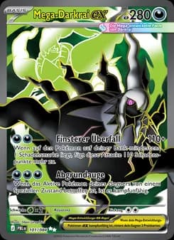 Mega-Darkrai-ex card in German