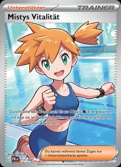 Mistys Vitalität card in German