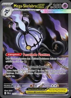 Mega-Skelabra-ex card in German