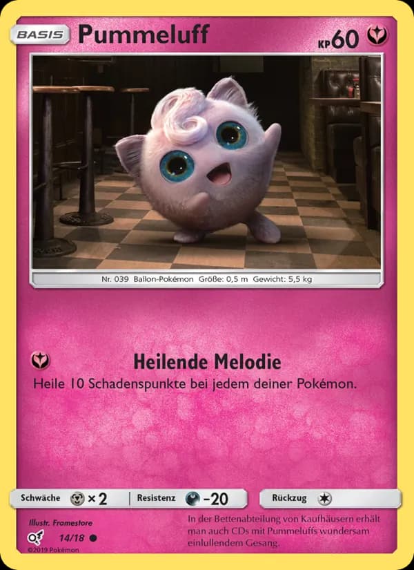 Pummeluff card in German