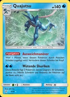 Quajutsu card in German