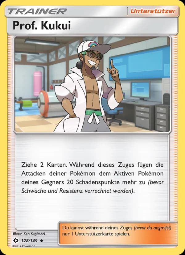 Prof. Kukui card in German