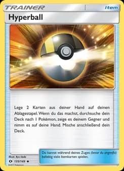 Hyperball card in German