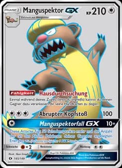 Manguspektor GX card in German