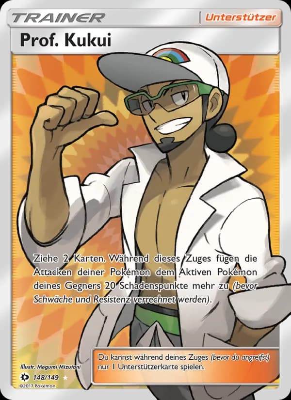 Prof. Kukui card in German