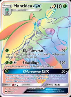 Mantidea GX card in German