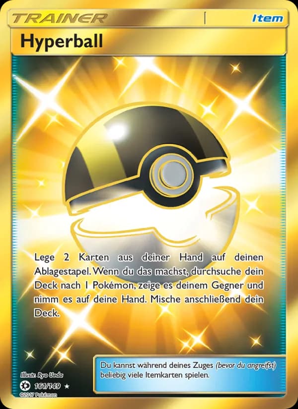 Hyperball card in German