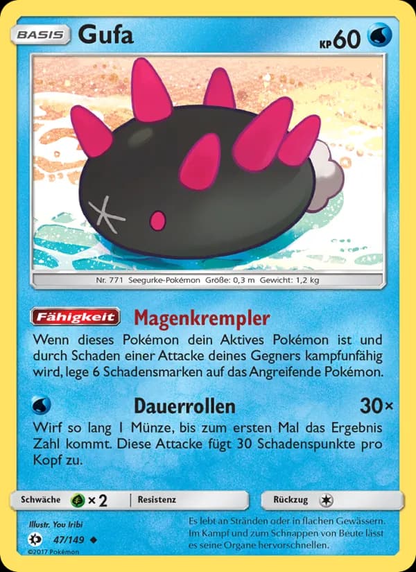 Gufa card in German