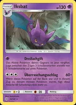 Iksbat card in German