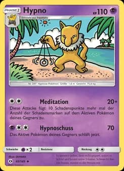 Hypno card in German