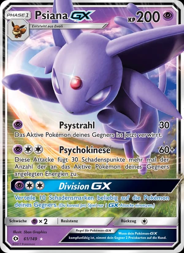 Psiana GX card in German