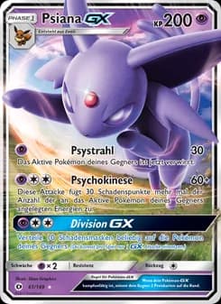 Psiana GX card in German