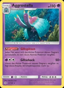 Aggrostella card in German