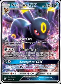 Nachtara GX card in German