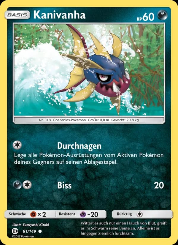 Kanivanha card in German