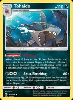 Tohaido card in German
