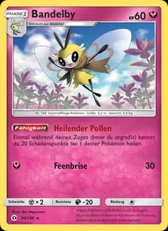 Bandelby card in German