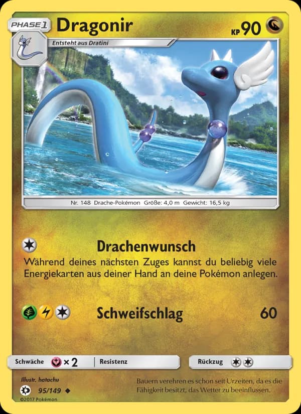 Dragonir card in German