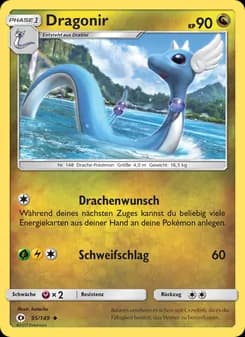 Dragonir card in German