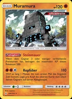 Muramura card in German