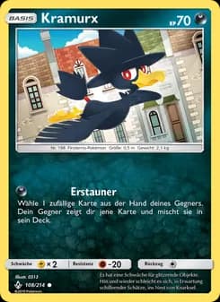 Kramurx card in German