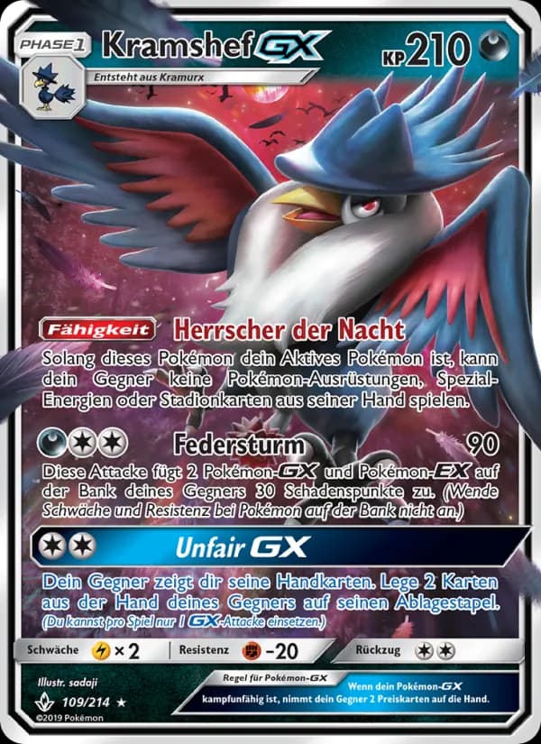Kramshef GX card in German