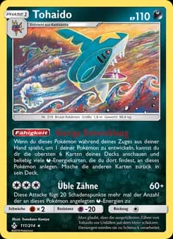 Tohaido card in German