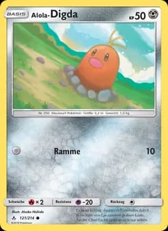 Alola-Digda card in German