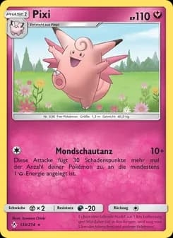 Pixi card in German