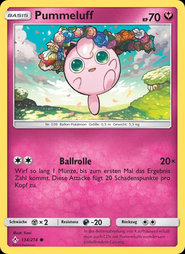 Pummeluff card in German