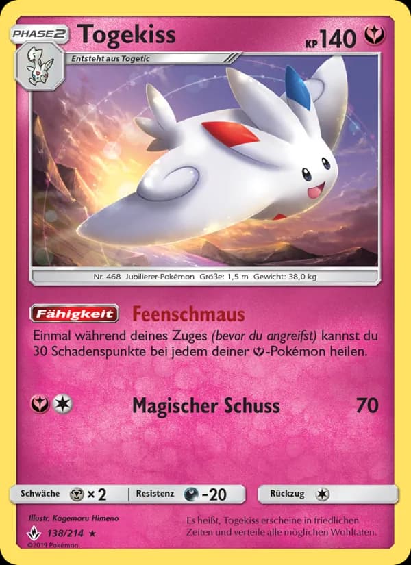 Togekiss card in German
