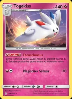 Togekiss card in German