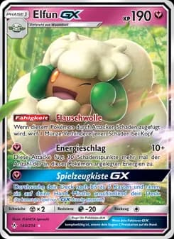 Elfun GX card in German
