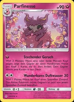 Parfinesse card in German