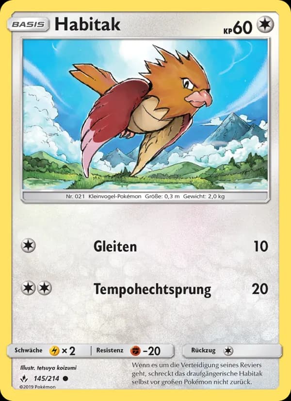 Habitak card in German