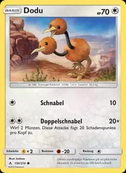 Dodu card in German