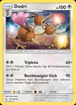 Dodri card in German