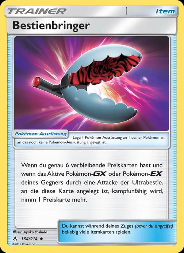Bestienbringer card in German