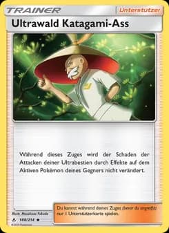 Ultrawald Katagami-Ass card in German